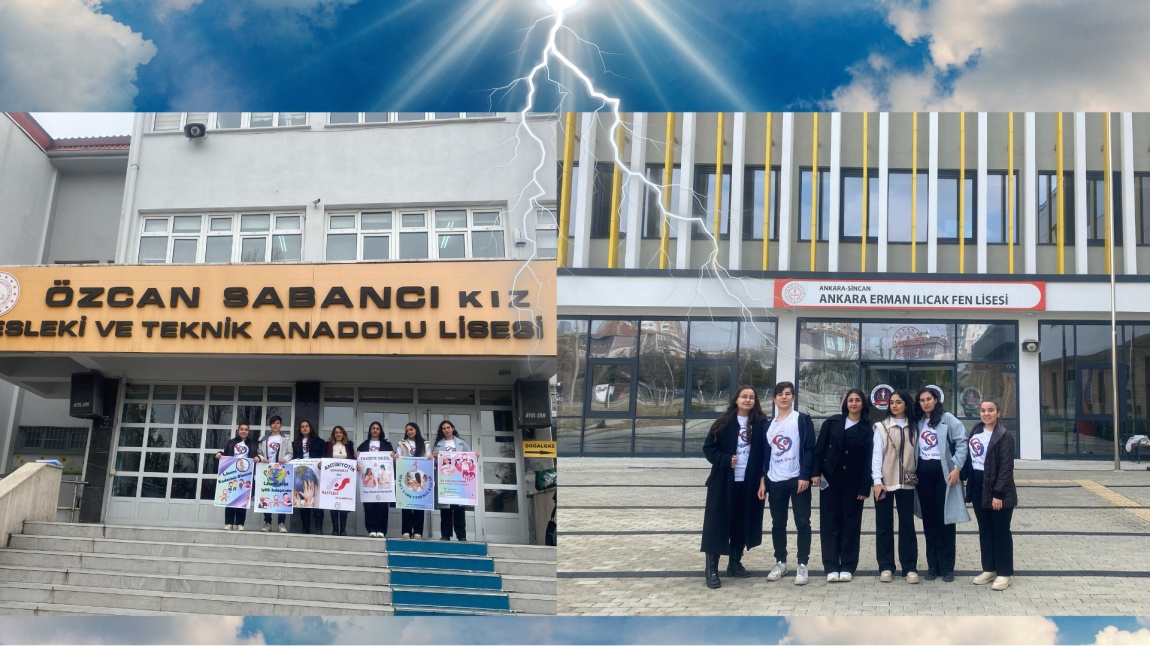 SAĞLIK NEFERLERİMİZ ÖZCAN SABANCI KIZ MTAL VE ERMAN ILICAK FEN LİSESİNİ DE AYDINLATTI!